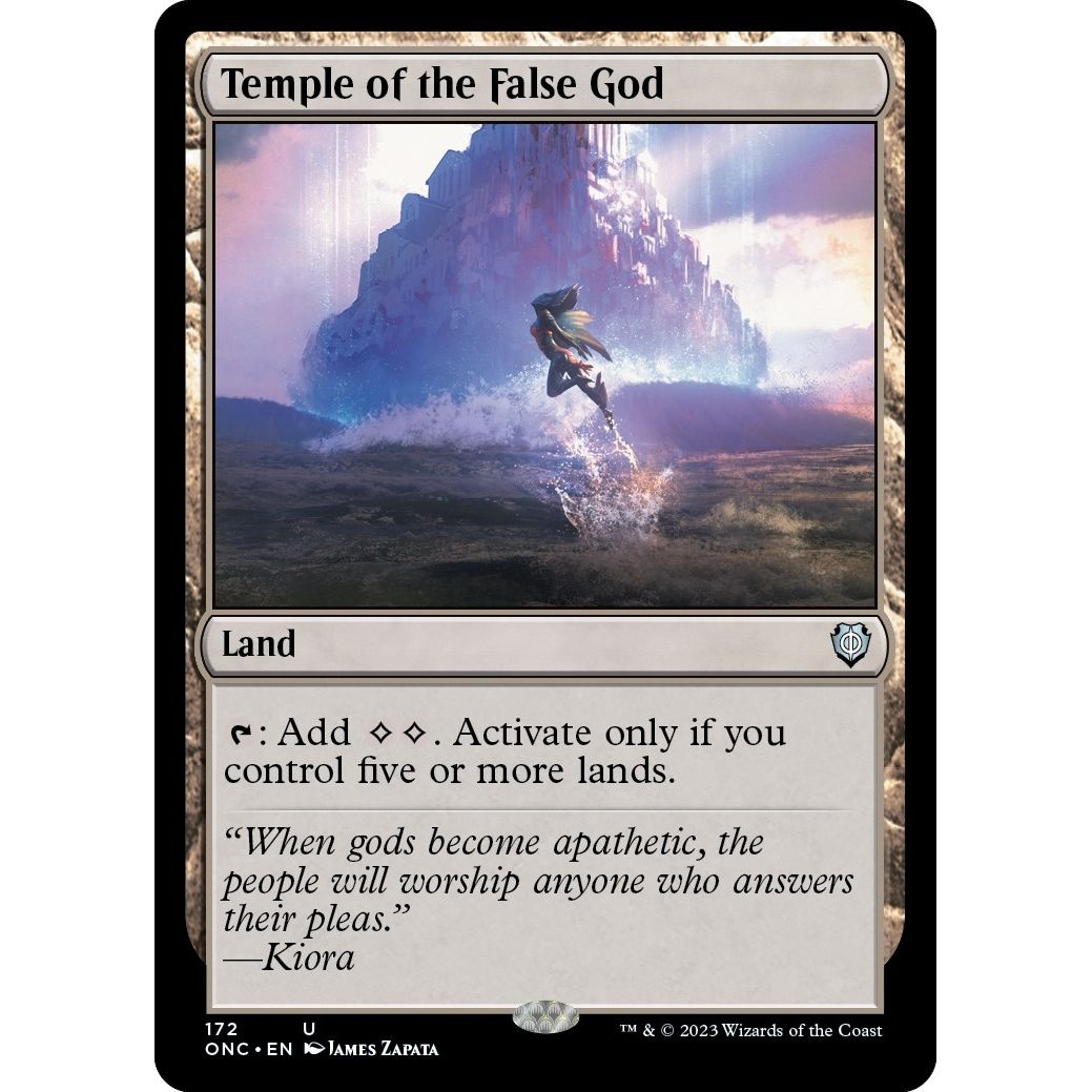 Image for Temple of the False God (172) (ONC) - Magic: The Gathering