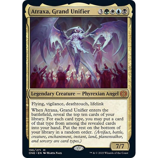 Image for Atraxa, Grand Unifier (196) (ONE) - Magic: The Gathering
