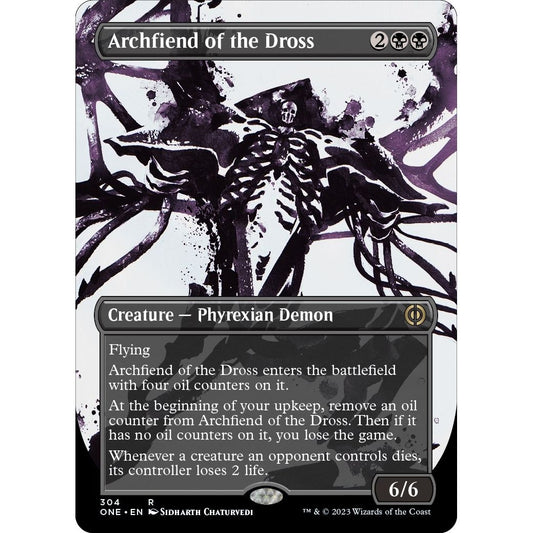 Image for Archfiend of the Dross (Showcase) (304) (ONE) - Magic: The Gathering
