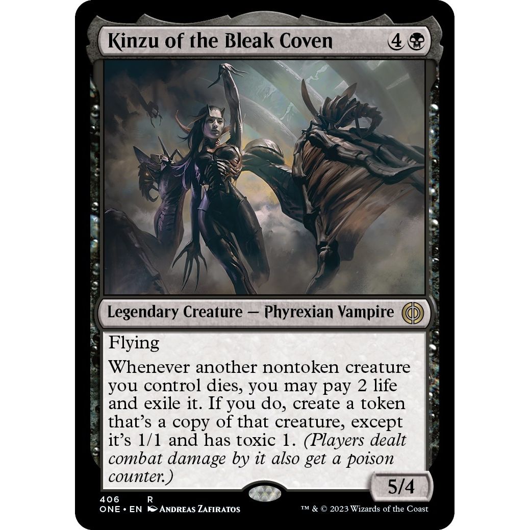 Image for Kinzu of the Bleak Coven (406) (ONE) - Magic: The Gathering