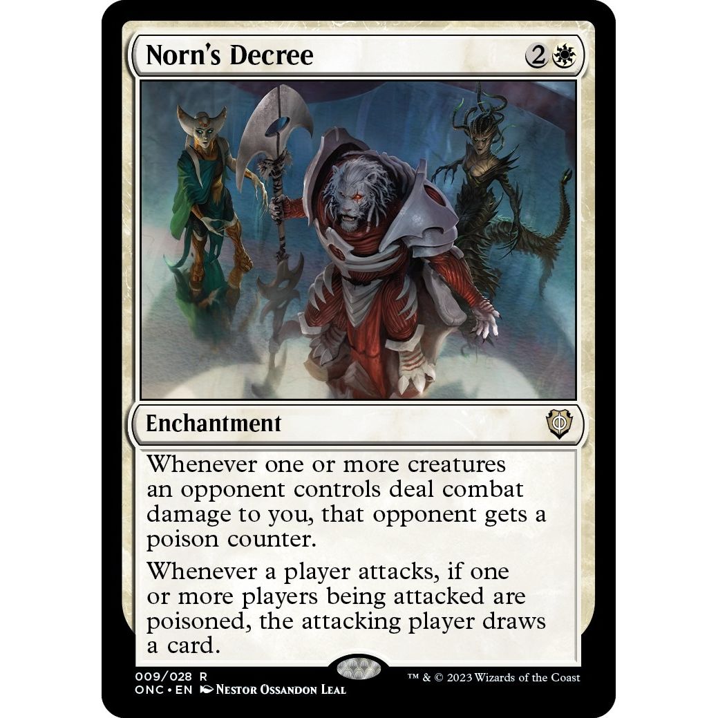 Image for Norn's Decree (9) (ONC) - Magic: The Gathering