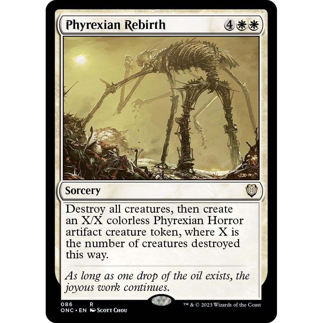 Image for Phyrexian Rebirth (86) (ONC) - Magic: The Gathering