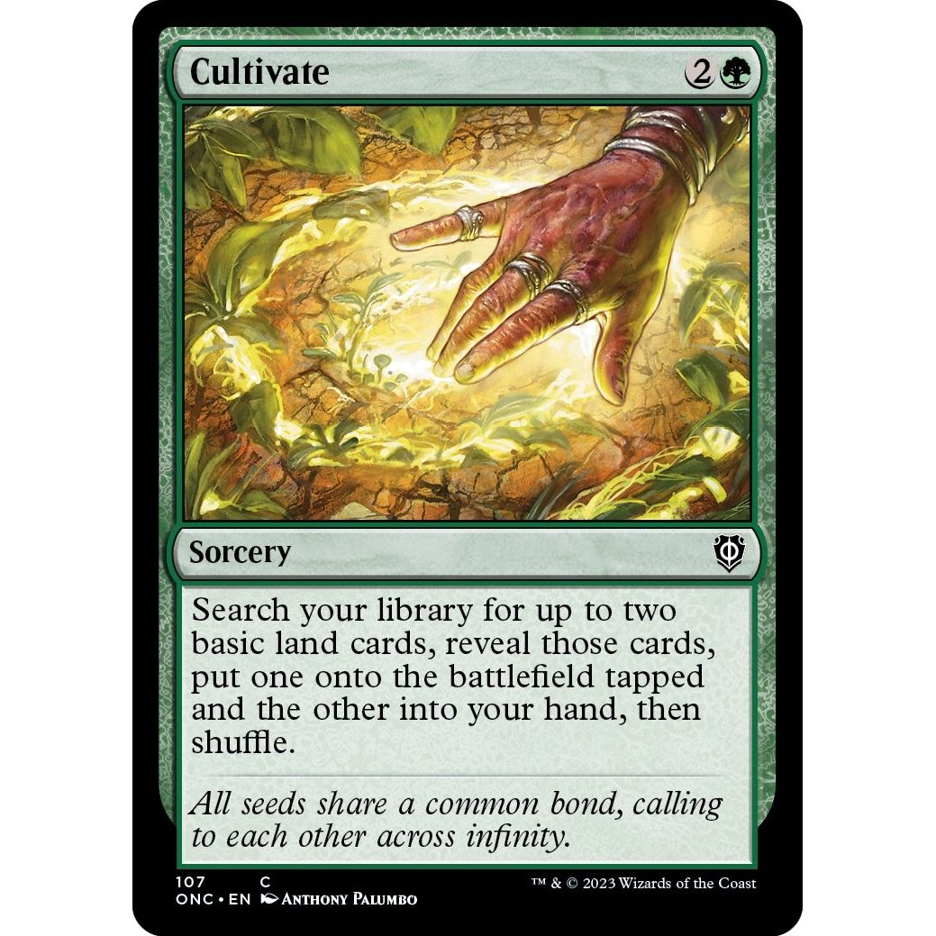 Image for Cultivate (107) (ONC) - Magic: The Gathering