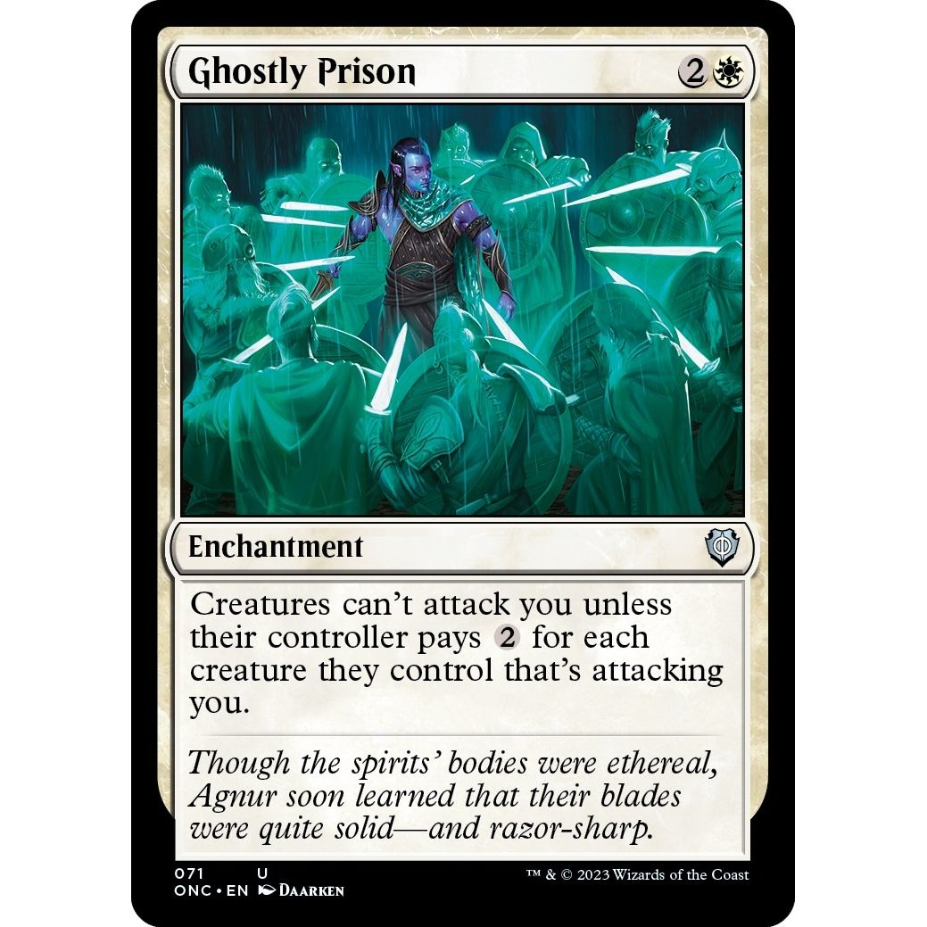 Image for Ghostly Prison (71) (ONC) - Magic: The Gathering