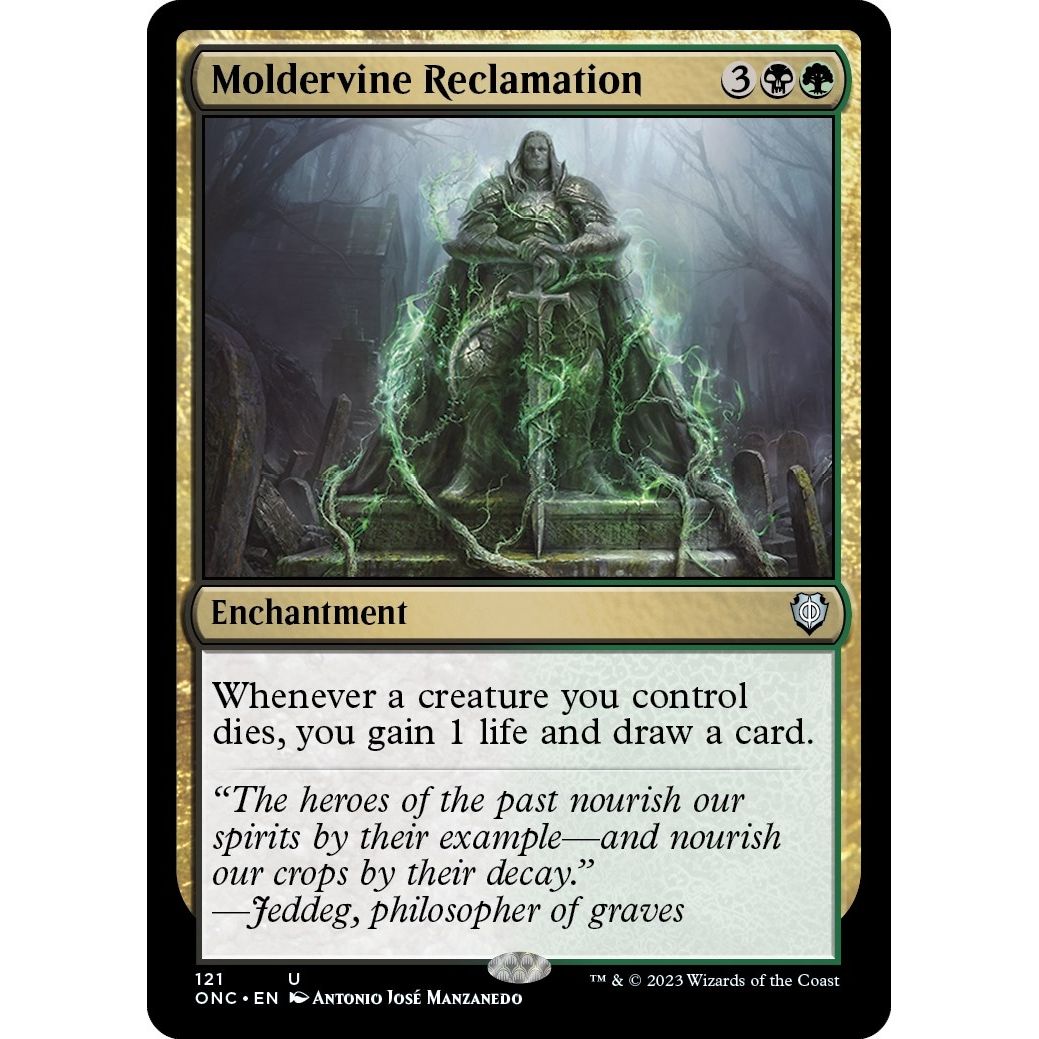 Image for Moldervine Reclamation (121) (ONC) - Magic: The Gathering