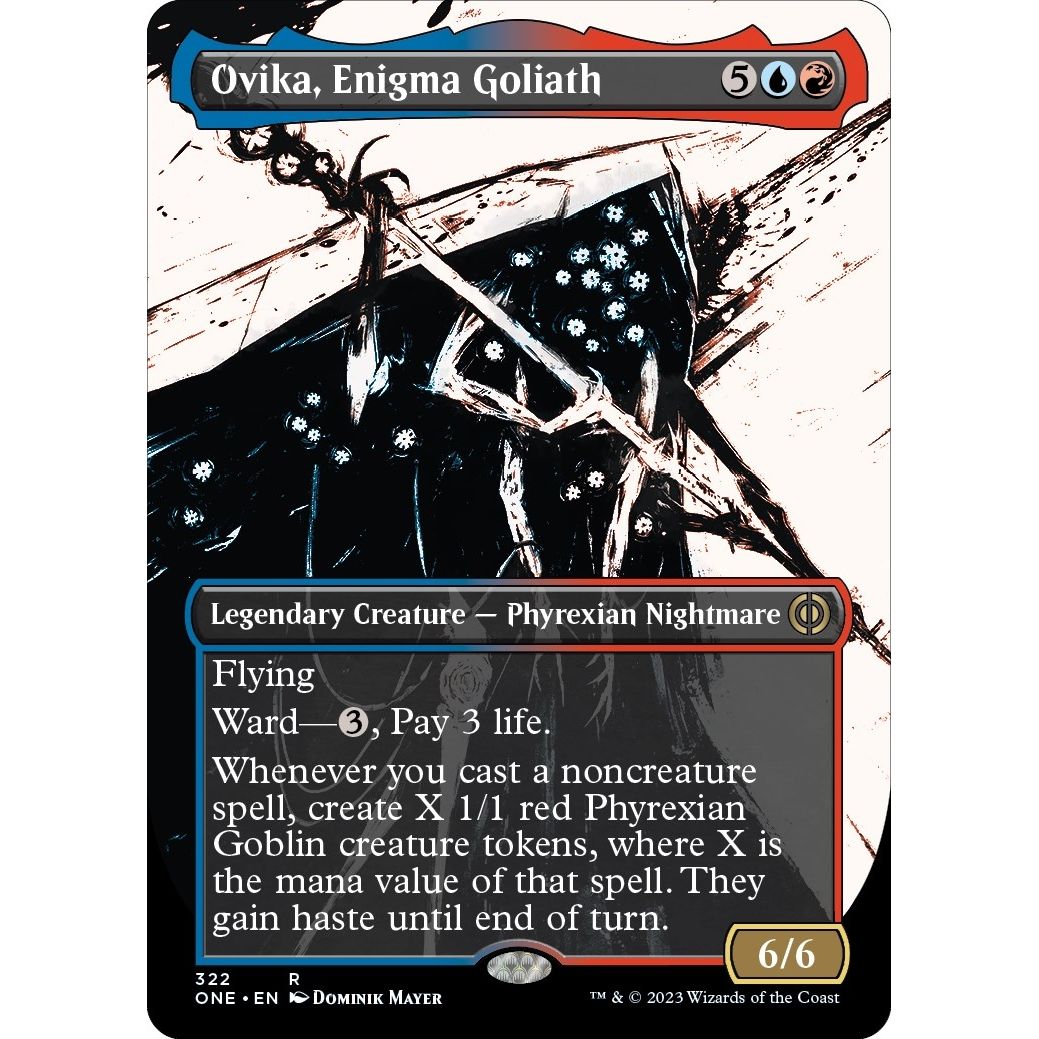 Image for Ovika, Enigma Goliath (Showcase) (322) (ONE) - Magic: The Gathering