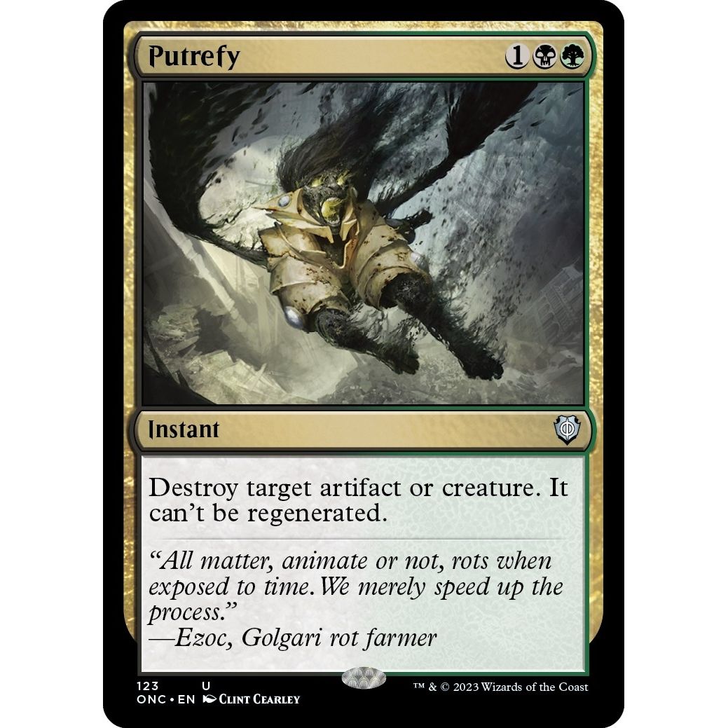 Image for Putrefy (123) (ONC) - Magic: The Gathering
