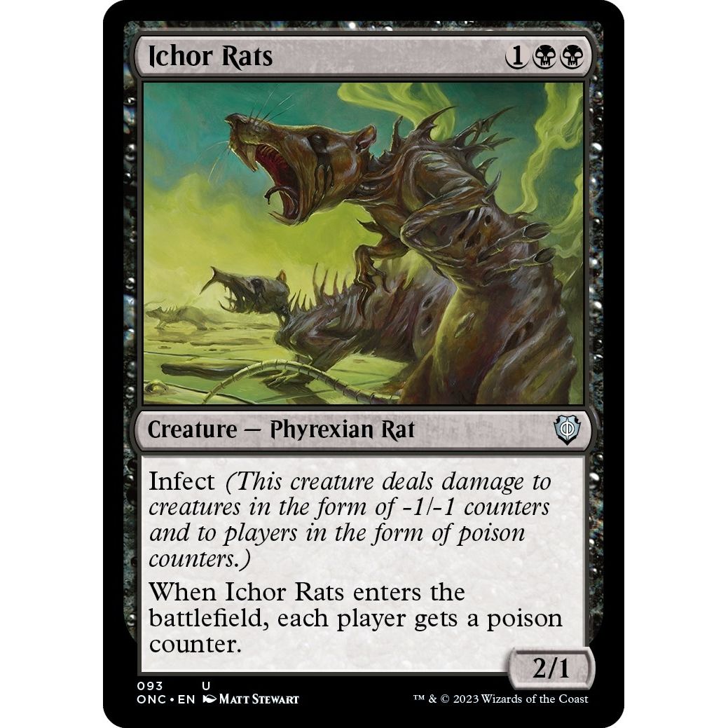 Image for Ichor Rats (93) (ONC) - Magic: The Gathering