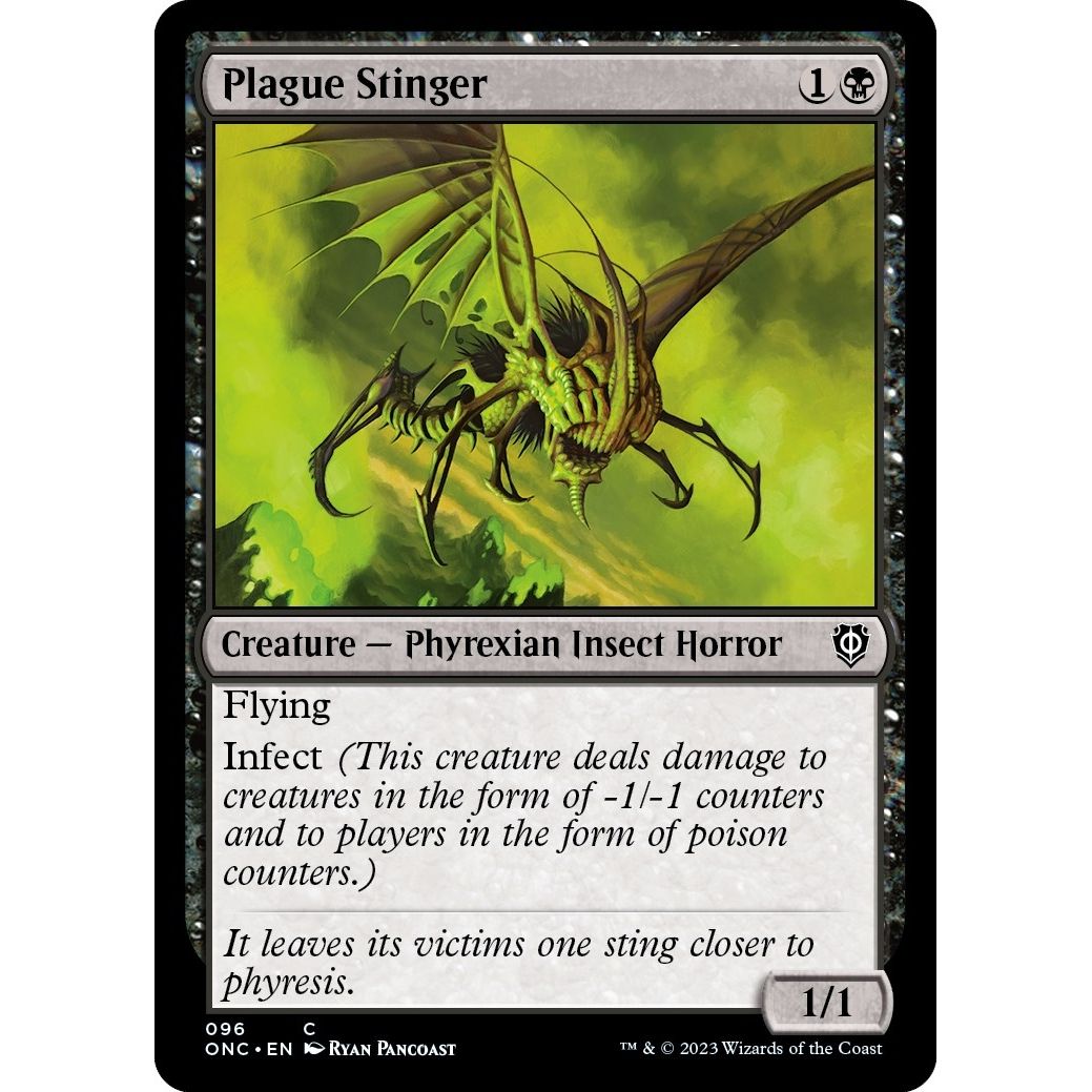 Image for Plague Stinger (96) (ONC) - Magic: The Gathering