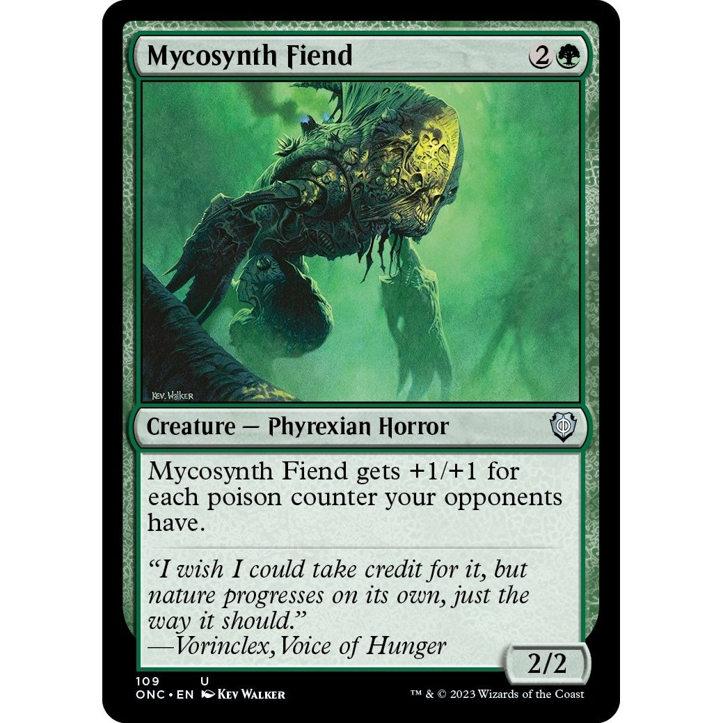 Image for Mycosynth Fiend (109) (ONC) - Magic: The Gathering