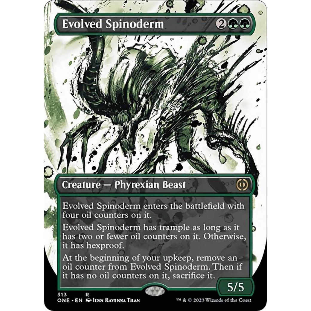 Image for Evolved Spinoderm (Showcase) (313) (ONE) - Magic: The Gathering