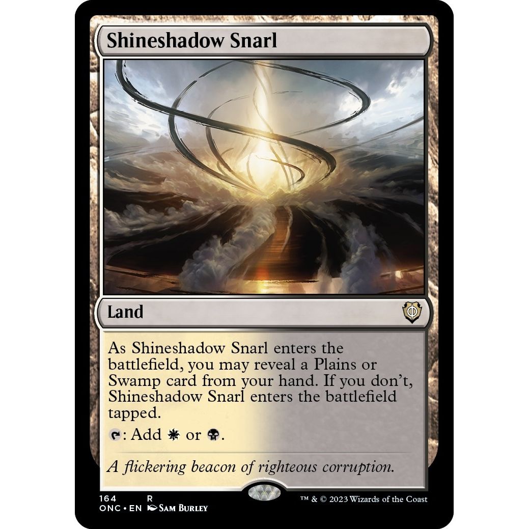 Image for Shineshadow Snarl (164) (ONC) - Magic: The Gathering