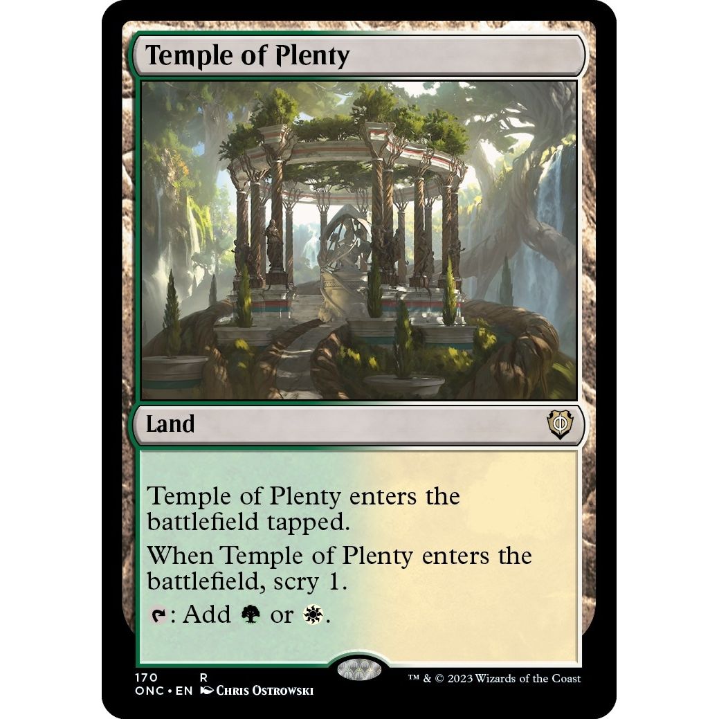 Image for Temple of Plenty (170) (ONC) - Magic: The Gathering