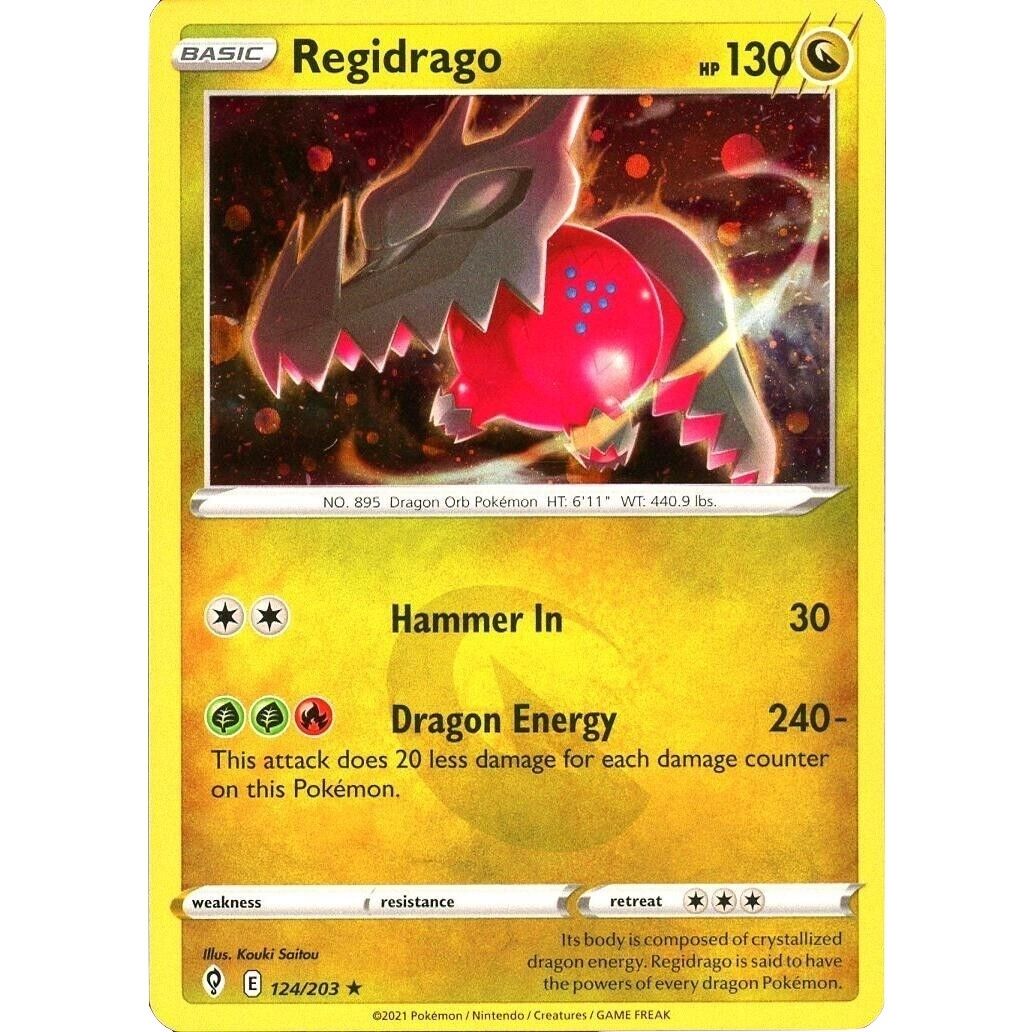 Image for Regidrago - 124/203 (Cosmos Holo) (124/203) (MCAP) - Pokemon