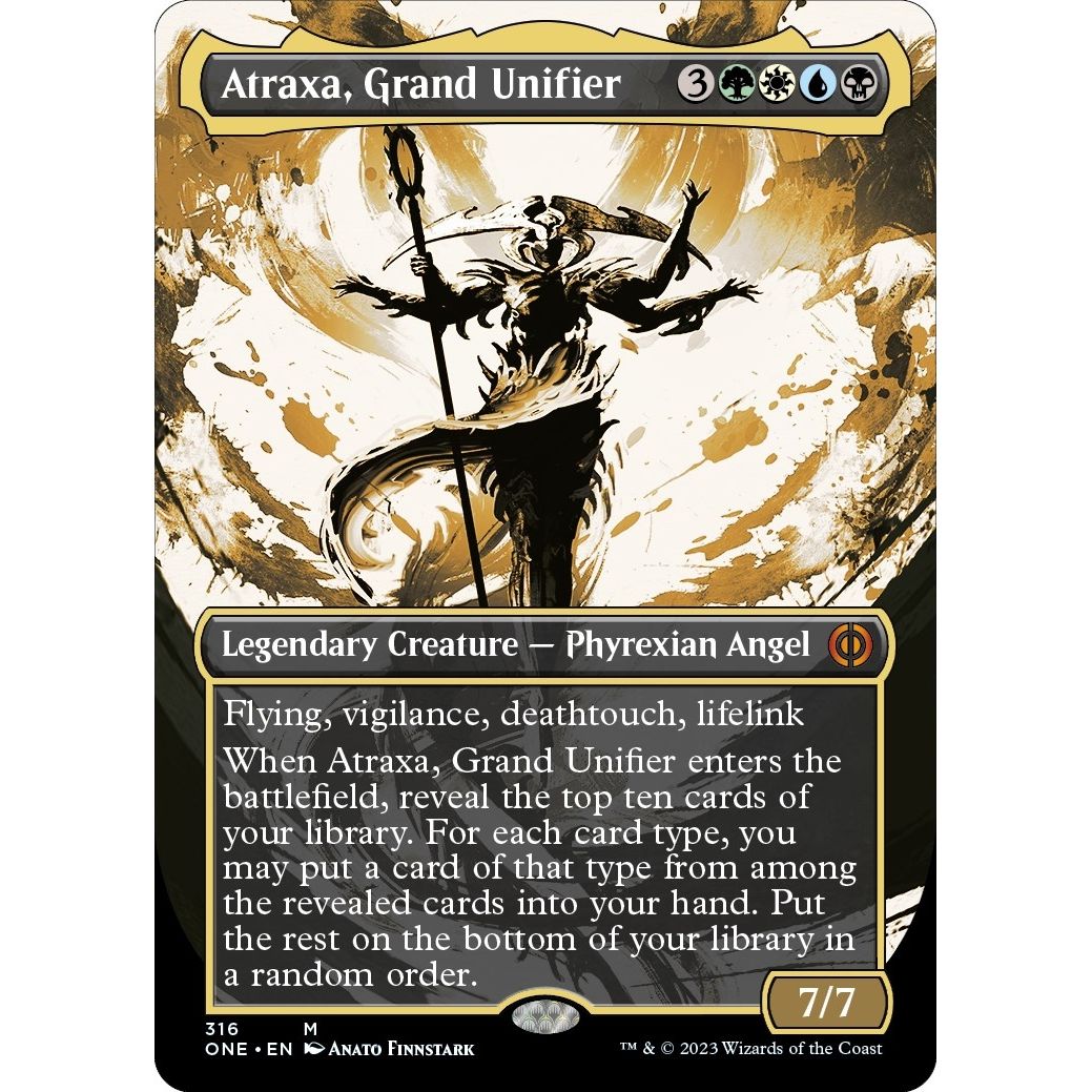 Image for Atraxa, Grand Unifier (Showcase) (316) (ONE) - Magic: The Gathering