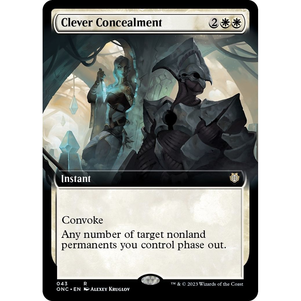 Image for Clever Concealment (Extended Art) (43) (ONC) - Magic: The Gathering