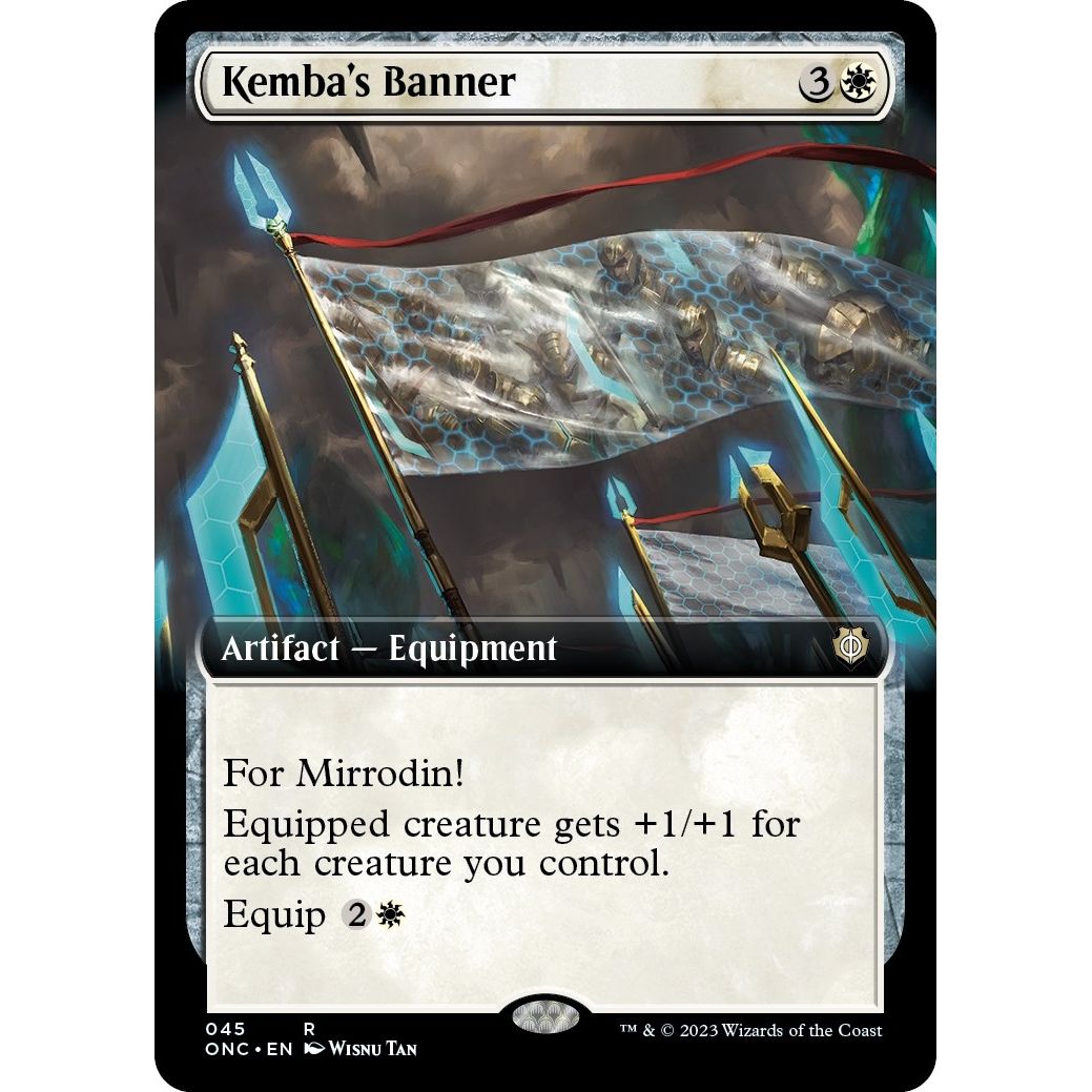 Image for Kemba's Banner (Extended Art) (45) (ONC) - Magic: The Gathering