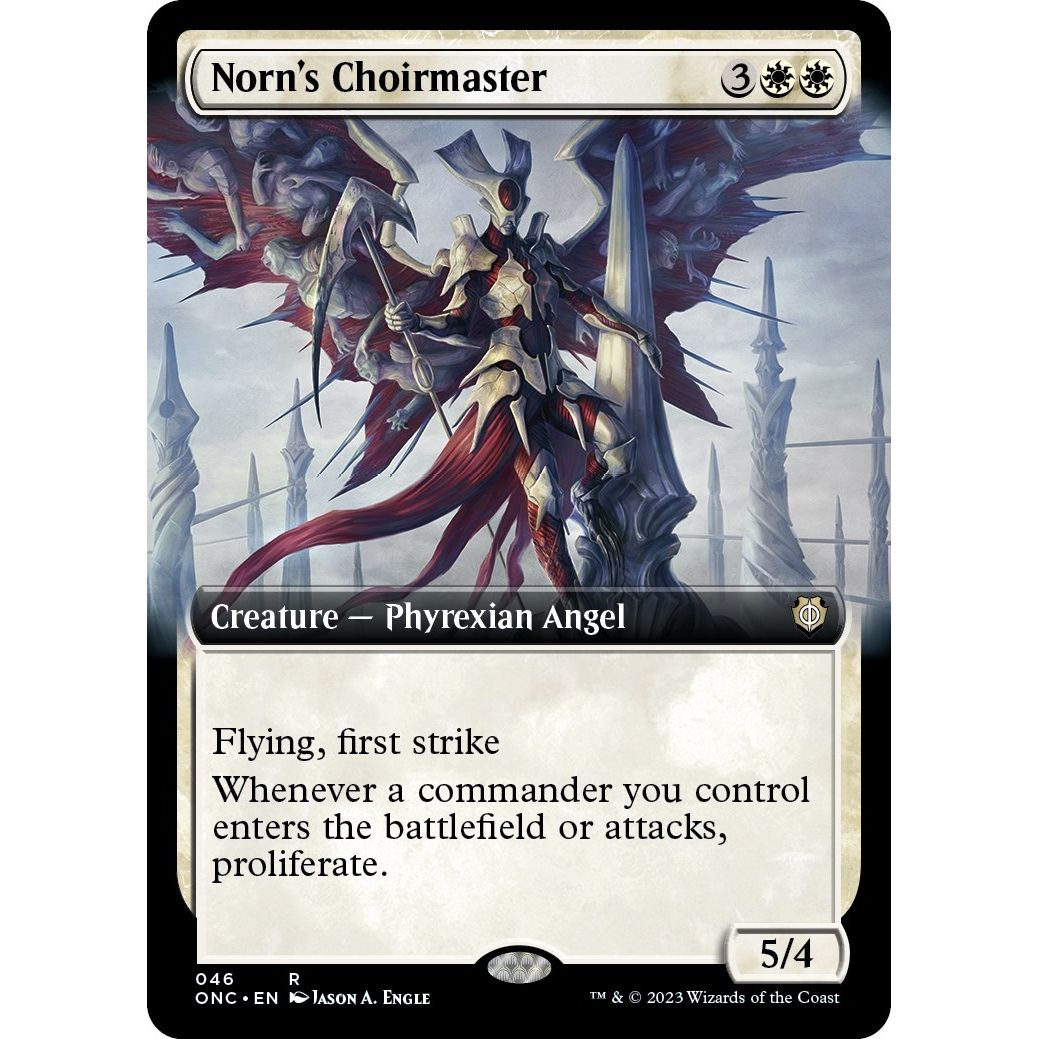 Image for Norn's Choirmaster (Extended Art) (46) (ONC) - Magic: The Gathering