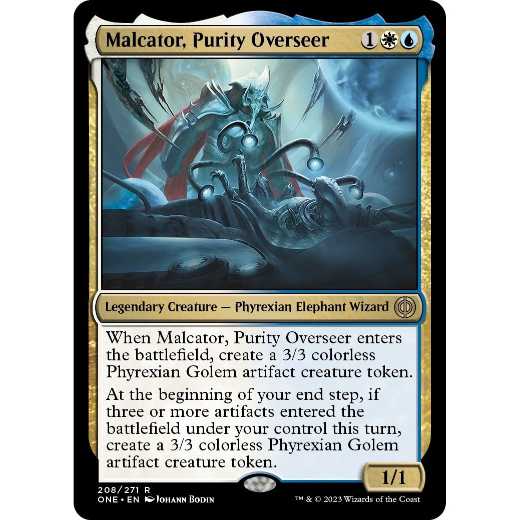 Image for Malcator, Purity Overseer (208) (ONE) - Magic: The Gathering