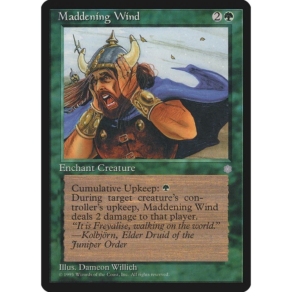 Image for Maddening Wind (ICE) - Magic: The Gathering