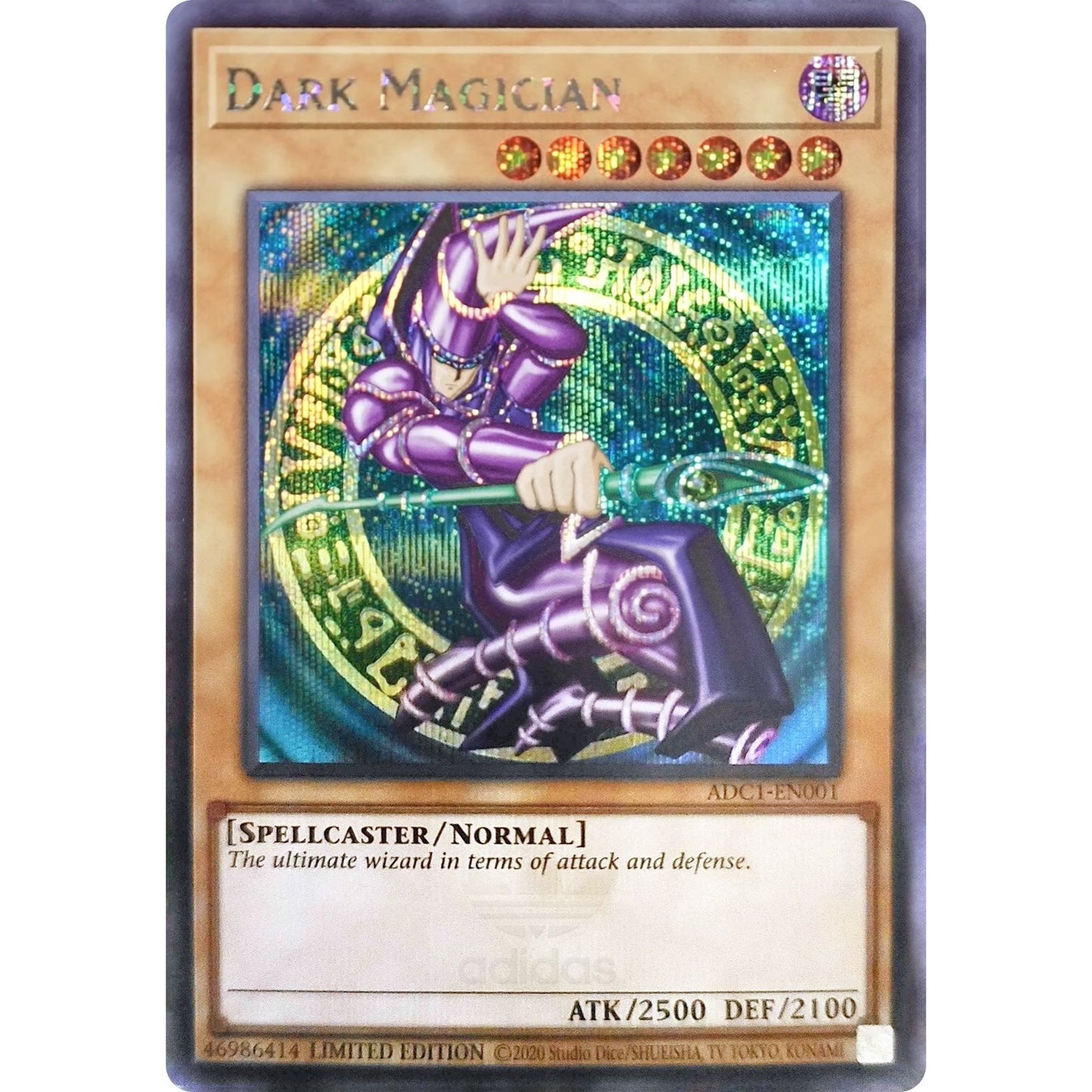Image for Dark Magician (Adidas Exclusive) (ADC1-EN001) (MISC) - YuGiOh