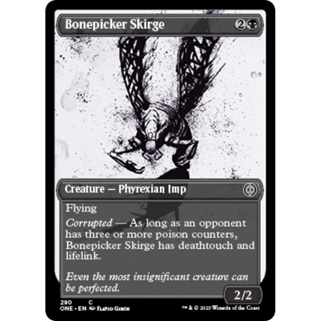 Image for Bonepicker Skirge (Showcase) (290) (ONE) - Magic: The Gathering