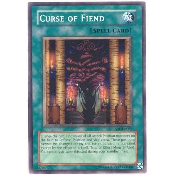 Image for Curse of Fiend (SRL-EN032) (SRL-EN) - YuGiOh