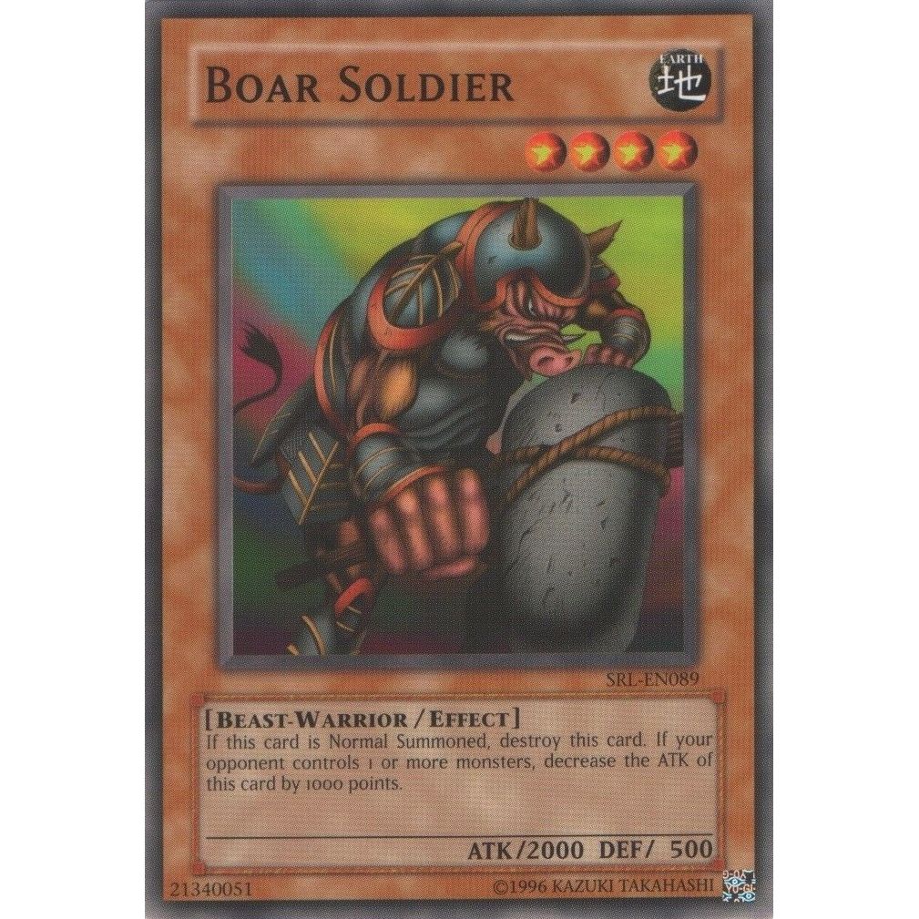 Image for Boar Soldier (SRL-EN089) (SRL-EN) - YuGiOh