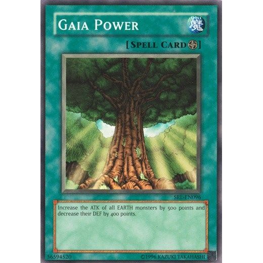 Image for Gaia Power (SRL-EN096) (SRL-EN) - YuGiOh