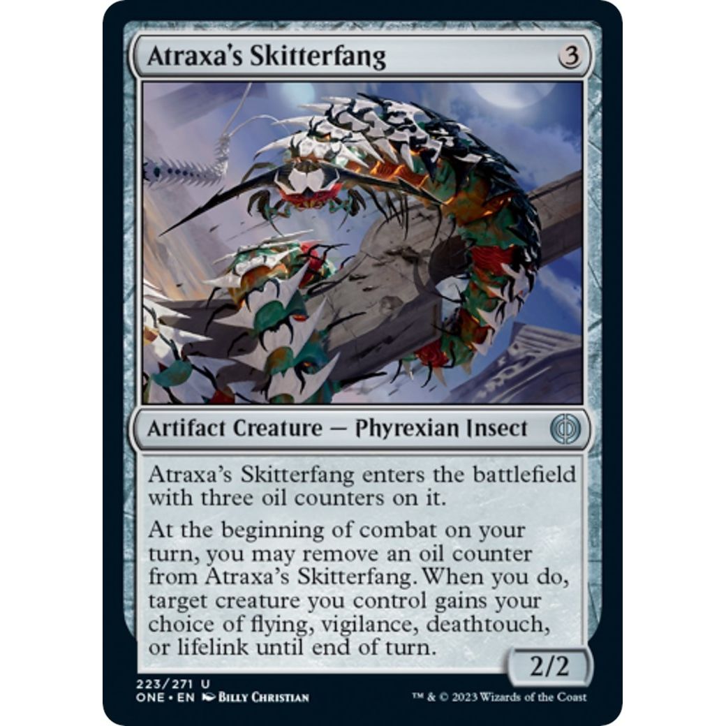 Image for Atraxa's Skitterfang (223) (ONE) - Magic: The Gathering
