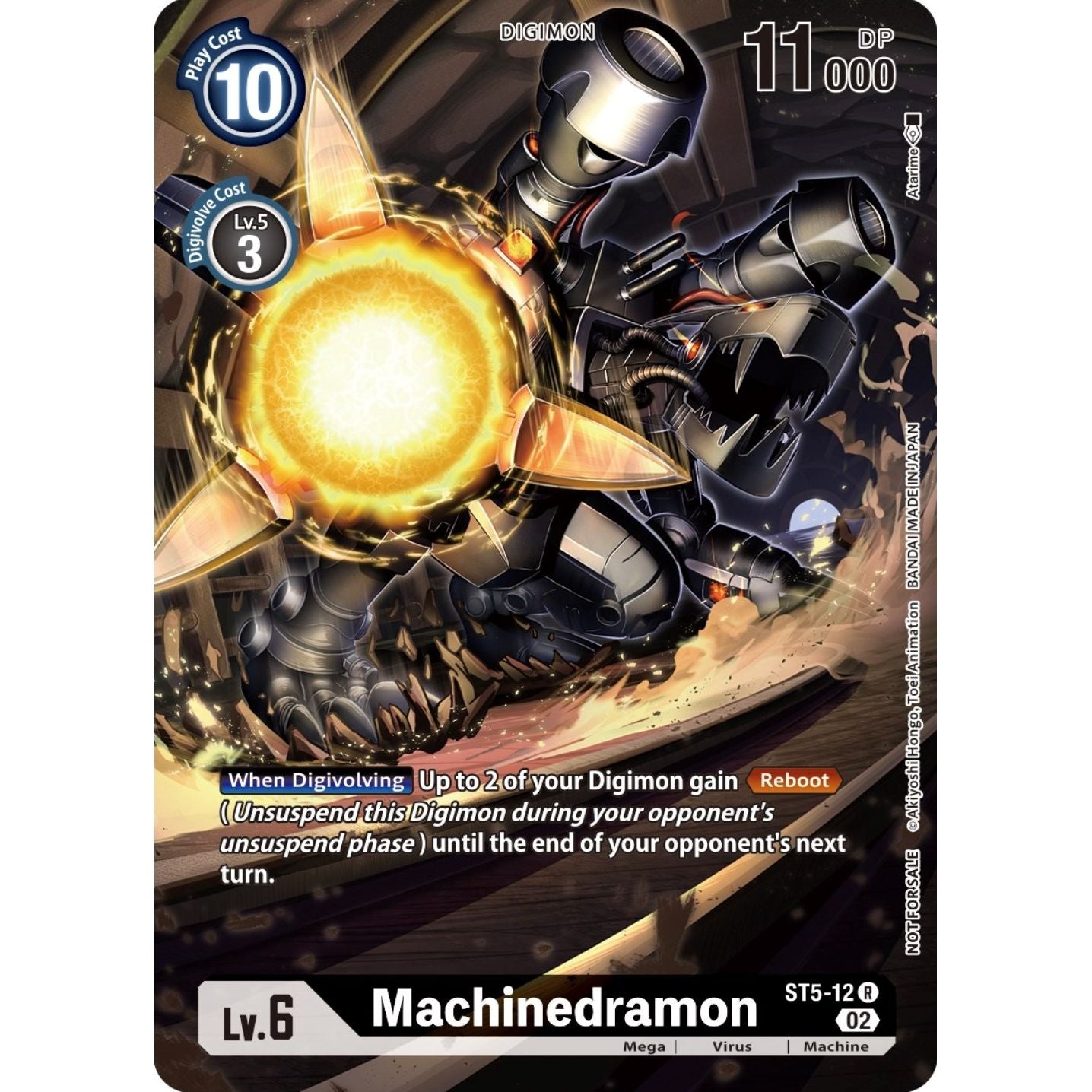 Image for Machinedramon (Digimon Illustration Competition Pack 2022) (ST5-12 R) (BT11) - Digimon Card Game
