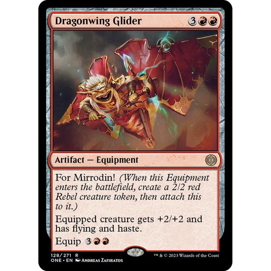 Image for Dragonwing Glider (128) (ONE) - Magic: The Gathering