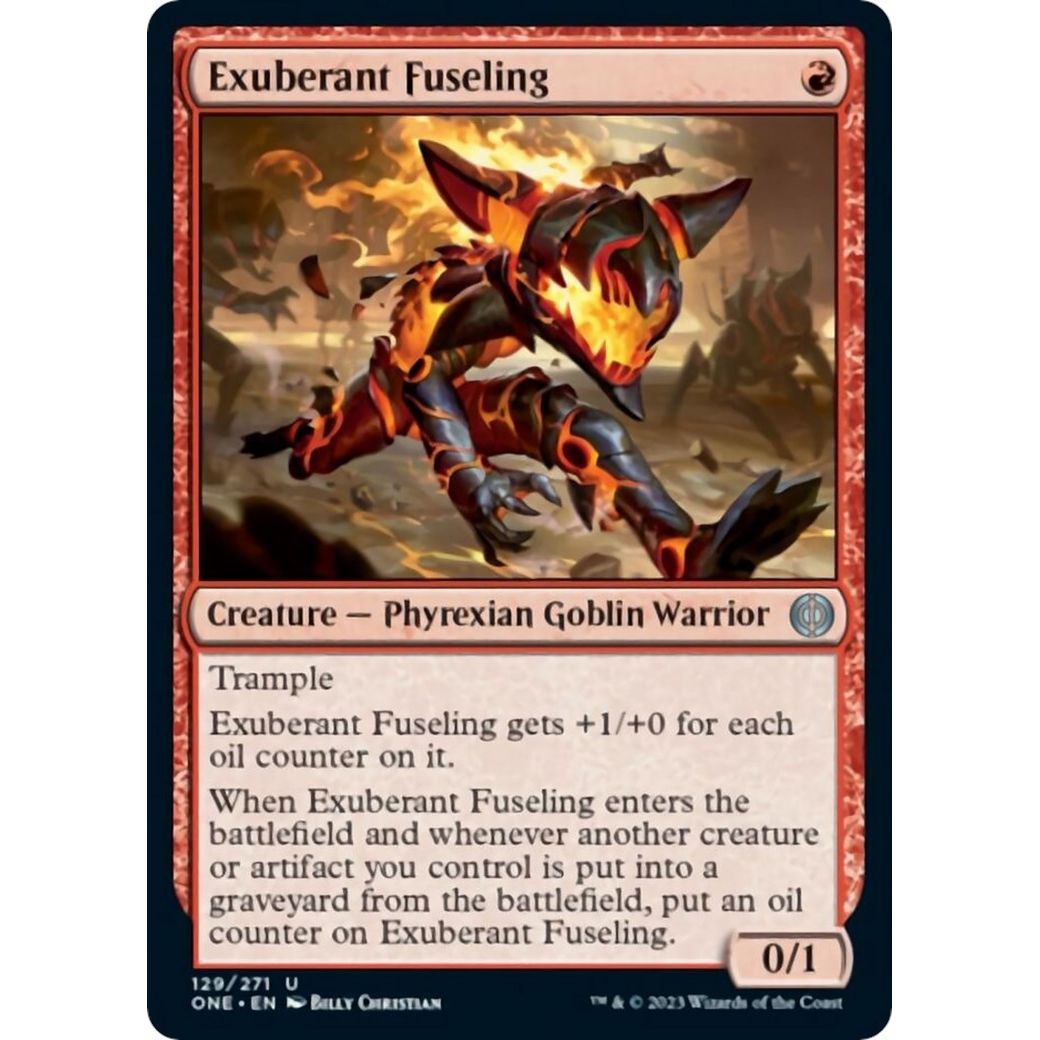 Image for Exuberant Fuseling (129) (ONE) - Magic: The Gathering