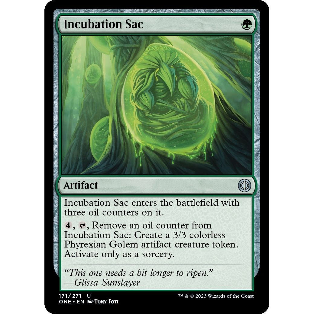 Image for Incubation Sac (171) (ONE) - Magic: The Gathering