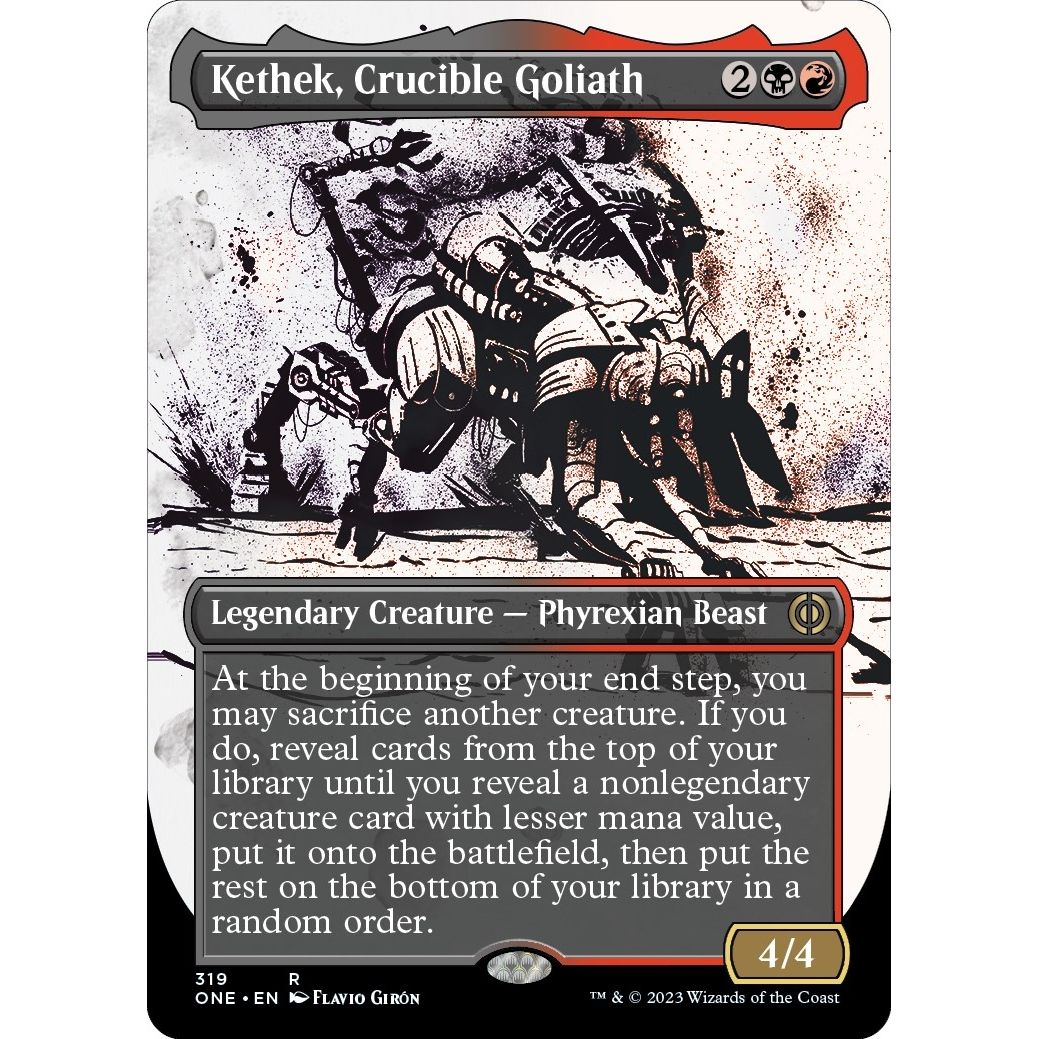 Image for Kethek, Crucible Goliath (Showcase) (319) (ONE) - Magic: The Gathering