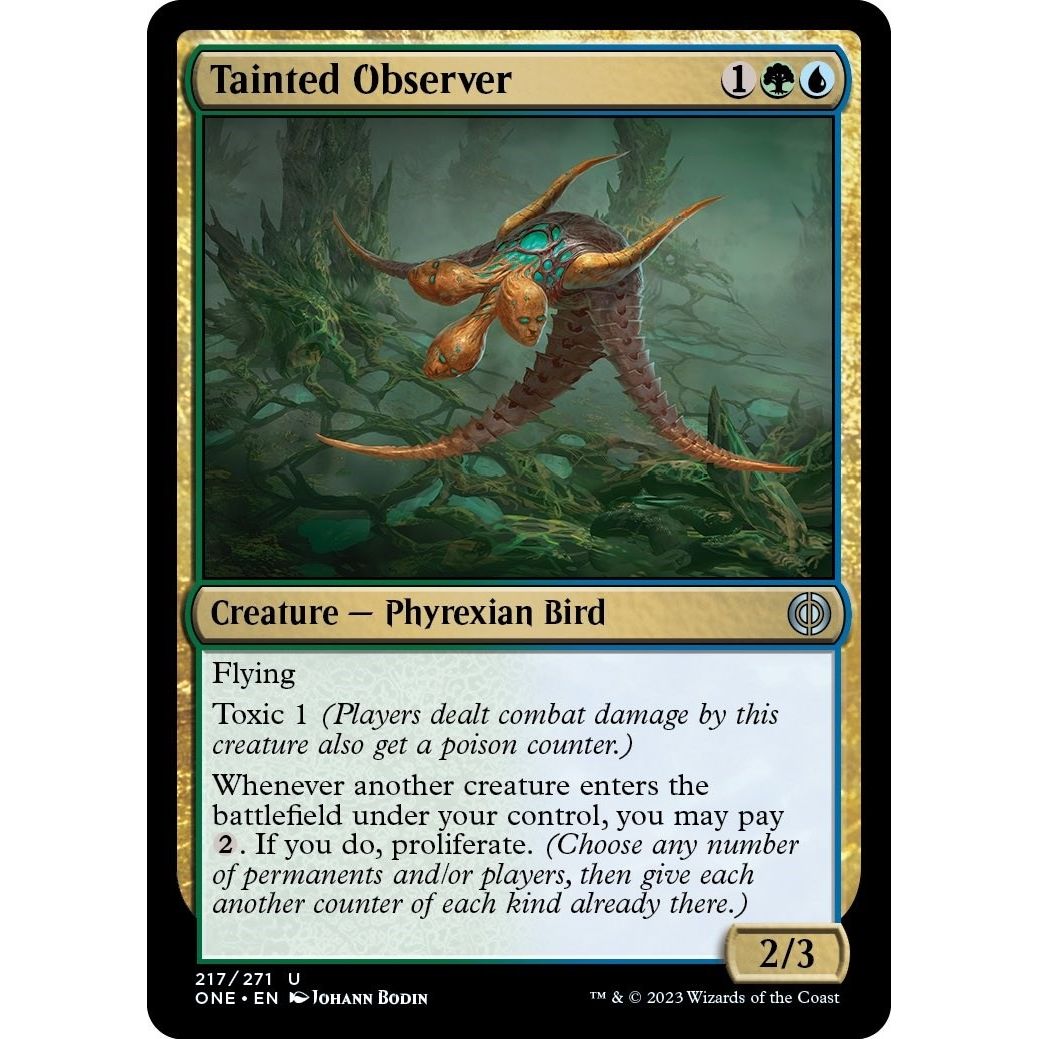 Image for Tainted Observer (217) (ONE) - Magic: The Gathering