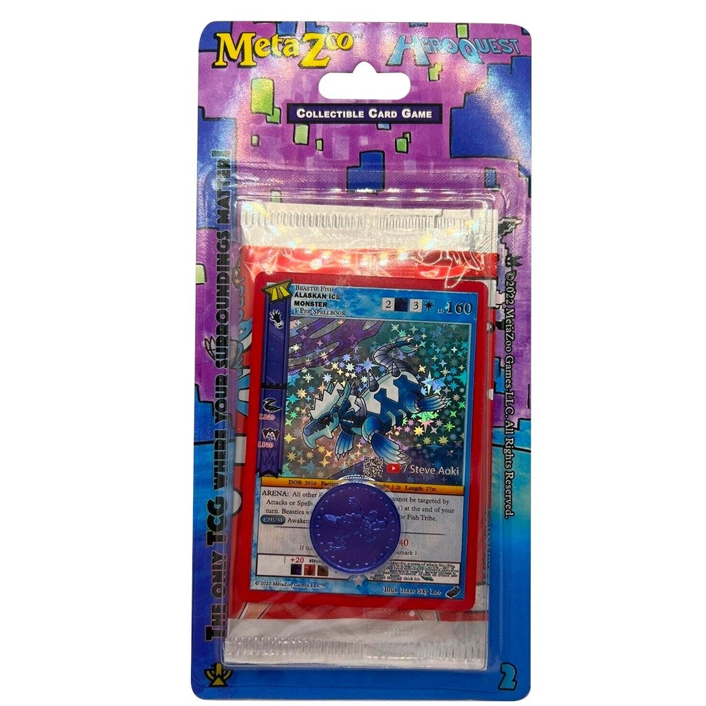 Image for Hiroquest 2.0 Blister Pack [Alaskan Ice Monster] (Youtube Aoki) - MetaZoo