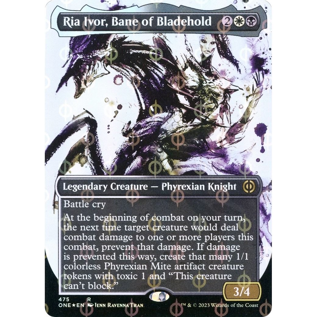 Image for Ria Ivor, Bane of Bladehold (Showcase) (Step-and-Compleat Foil) (475) (ONE) - Magic: The Gathering