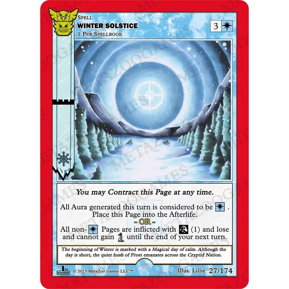 Image for Winter Solstice (27/174) (NATFE) - MetaZoo