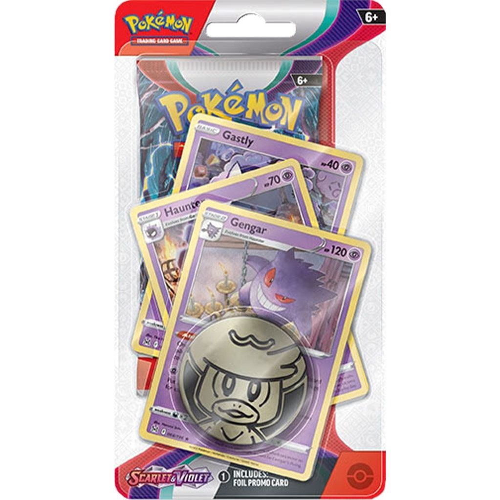 Image for Scarlet & Violet Premium Checklane Blister [Gengar] - Pokemon