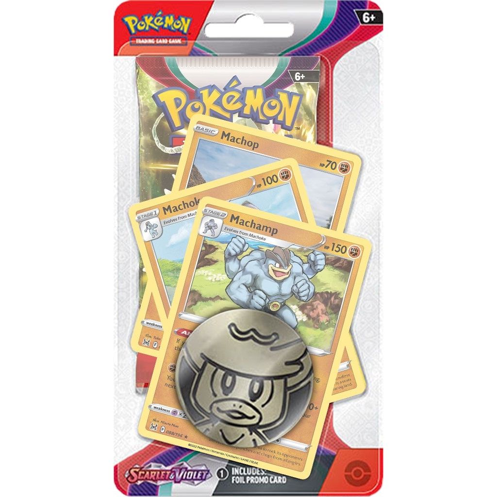 Image for Scarlet & Violet Premium Checklane Blister [Machamp] - Pokemon