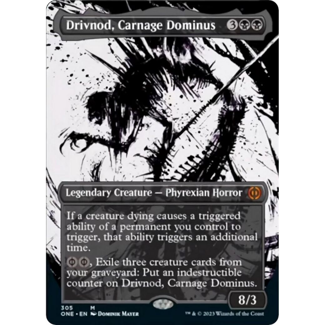 Image for Drivnod, Carnage Dominus (Showcase) (305) (ONE) - Magic: The Gathering