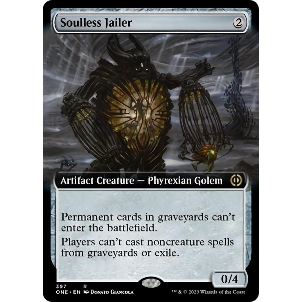 Image for Soulless Jailer (Extended Art) (397) (ONE) - Magic: The Gathering