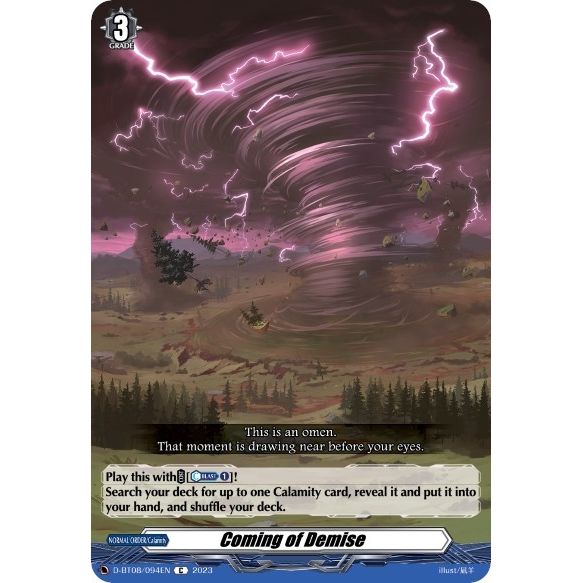 Image for Coming of Demise (D-BT08/094EN) (D-BT08) - Cardfight Vanguard