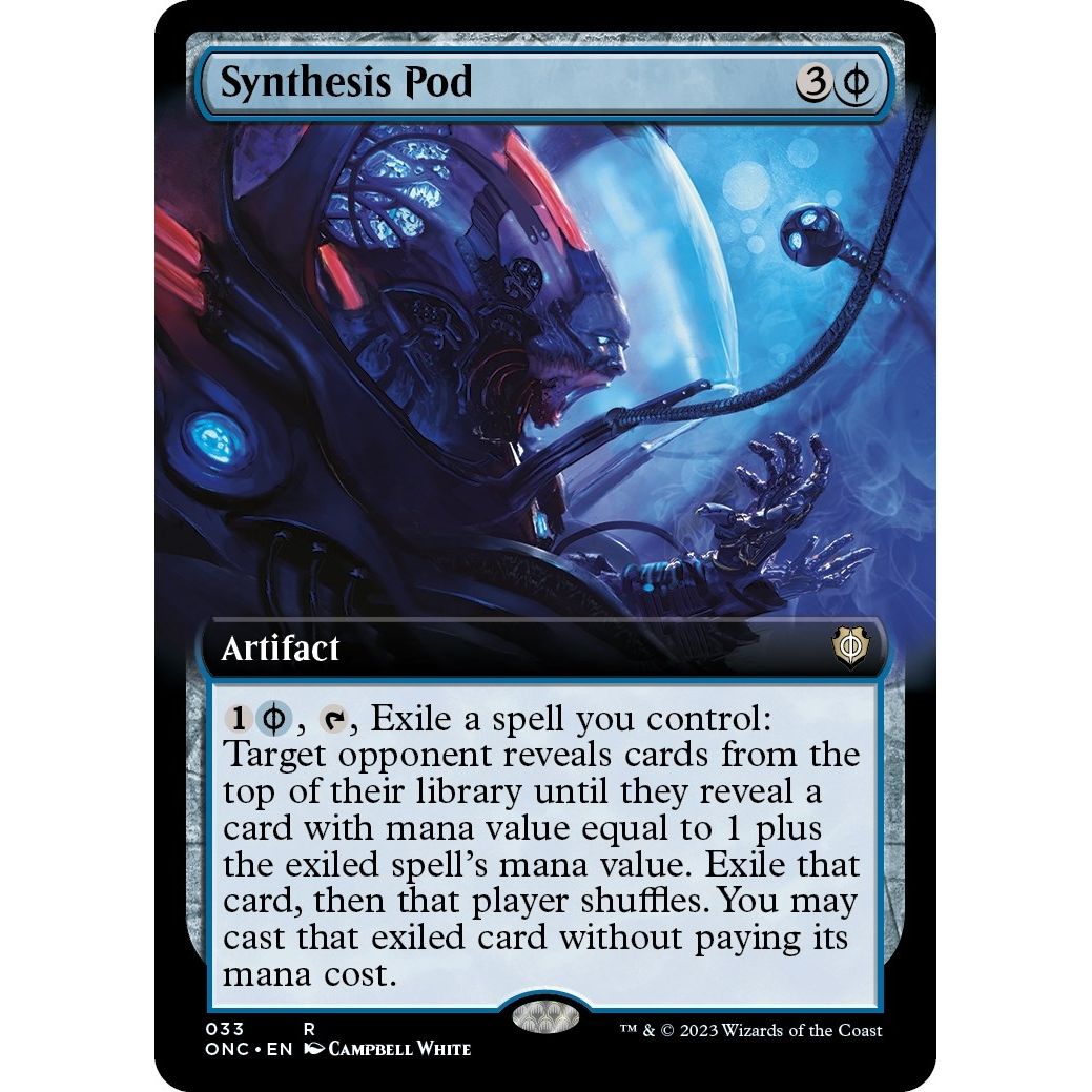 Image for Synthesis Pod (Extended Art) (33) (ONC) - Magic: The Gathering