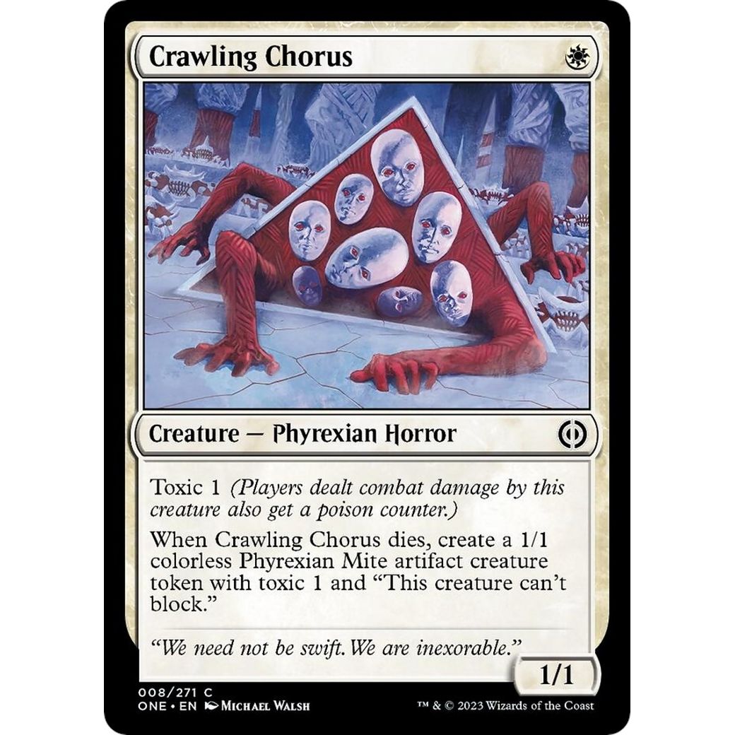 Image for Crawling Chorus (8) (ONE) - Magic: The Gathering