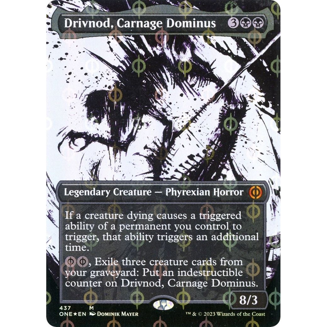 Image for Drivnod, Carnage Dominus (Showcase) (Step-and-Compleat Foil) (437) (ONE) - Magic: The Gathering