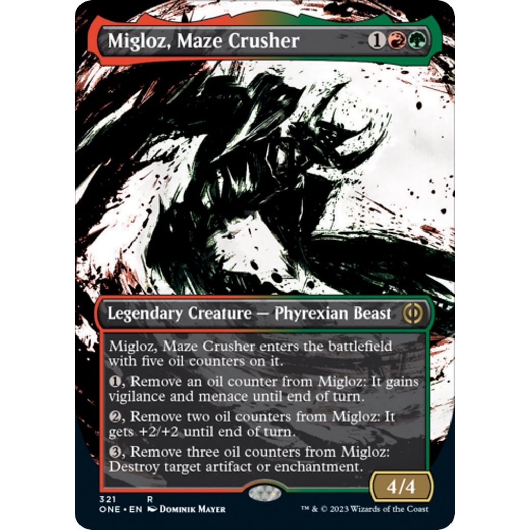 Image for Migloz, Maze Crusher (Showcase) (321) (ONE) - Magic: The Gathering