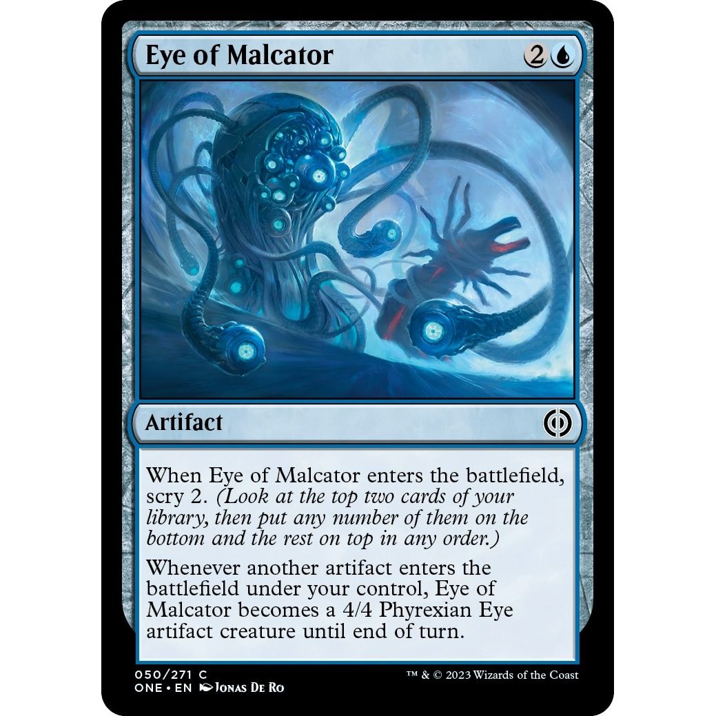 Image for Eye of Malcator (50) (ONE) - Magic: The Gathering