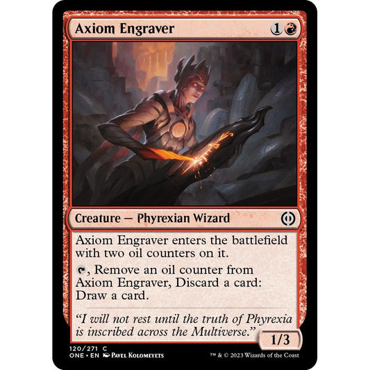 Image for Axiom Engraver (120) (ONE) - Magic: The Gathering